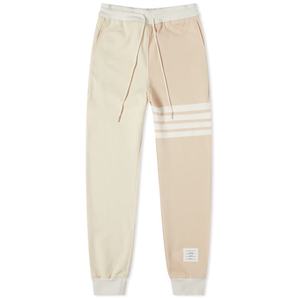 THOM BROWNE ENGINEERED STRIPE
SWEAT PANT
Tonal White Funmix